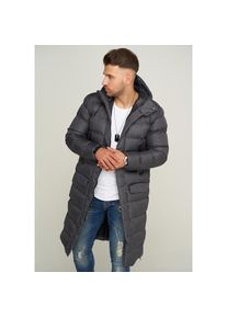 Soulstar Parka &raquo;Winterjacke als Langer Steppmantel - Winterparka&laquo; grau, Gr&ouml;&szlig;e XXL