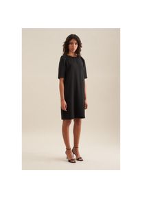 Seidensticker Sommerkleid &raquo;Schwarze Rose&laquo; 1/2 Rundhals Uni schwarz, Gr&ouml;&szlig;e XXL(44)