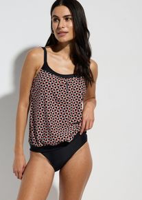 bonprix Női Bő tankini (2-r&eacute;szes szett), feh&eacute;r, 40