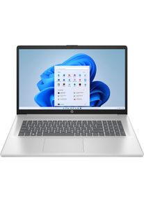 HP 17-cn3051ng (17.30", 512 GB, 16 GB, DE, Intel Core i5-1334U), Notebook, Silber