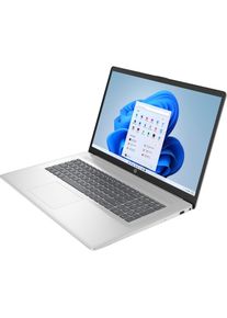 HP 17-cp3472ng (17.30", 512 GB, 16 GB, DE, AMD Ryzen 7 7730U), Notebook, Silber