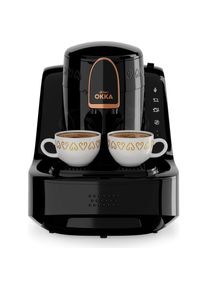 ARZUM Okka Elite, Modell25, schwarz/Kupfer, Siebtr&auml;germaschine, Bronze, Schwarz, Kupfer