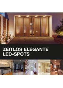 Osram, Wandleuchte + Deckenleuchte, LED SPOT WHITE 6 X 3.4W 927 DIM (1380 lm, GU10)