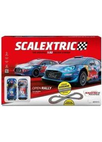 Scalextric Rennbahn Open Rally 233 x 77 cm