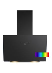 Bomann DU 7611 G Kopffreie Vertikal-Haube, Dunstabzugshaube, Schwarz