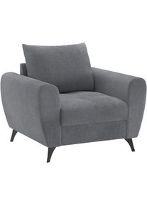 Mr. Couch, Sessel &raquo;Blackburn II&laquo; Passend zu der Garnitur, wahlweise mit Kaltschaum, Novaclean Avanti 1 stone, Novaclean Avanti (100% Polyester), Soft 