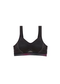 triaction by Triumph, Sport-BH &raquo;Triaction Cardio Flow&laquo; extremer Halt, ohne B&uuml;gel, schnelltrocknend und atmungsaktiv, BLACK, Sport-BH