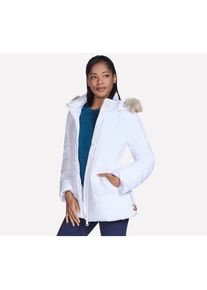 Skechers, Damen, Winterjacke &raquo;ON-THE-GO BELTED PARKA&laquo; mit Kapuze, Wei&szlig;, 3XL, Wei&szlig;, Winterjacke von Skechers