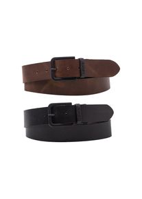 Levi's Levi's , Herren, Lederg&uuml;rtel &raquo;CORE METAL WENDEG&Uuml;RTEL&laquo; Reversible Core Metal Belt, schwarz-braun, schwarz-braun, G&uuml;rtel von Levi's
