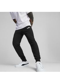 Puma, Herren, Trainingshose &raquo;ESS LOGO PANTS TR CL&laquo; f&uuml;r vielseitige Aktivit&auml;ten, aus French Terry, mit Eingrifftaschen, Puma Black, N-Gr, S - N-Gr, 