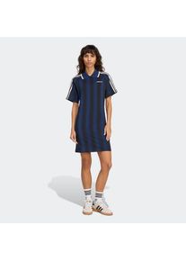 adidas originals, Damen, Shirtkleid &raquo;FOOTIE DRESS&laquo; 1 Stk. tlg. sportlicher Look, vom Fu&szlig;ball inspirierter Allover-Print, Night Indigo, N-Gr, XS -N-Gr,