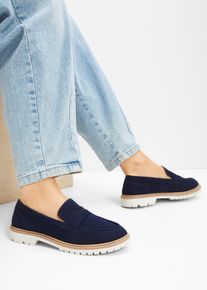 Loafers - blauw - maat 42 - bonprix