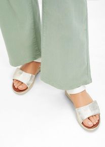 Jana sandalen in comfortabele wijdte - wit - maat 41 - bonprix