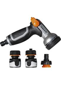 Green>it, Gartenbrause, plus brusepistol med regulering og 9 sprayfunktioner inkl. 3 dele
