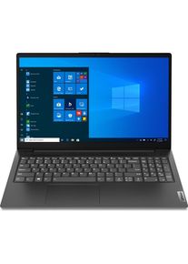 Lenovo V15 Gen 2 (15.60", 128 GB, 4 GB, DE, Intel Celeron N4500), Notebook, Schwarz