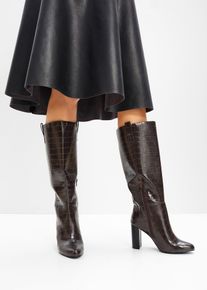 Stiefel, braun, Gr&ouml;&szlig;e 40, Vegan, bonprix