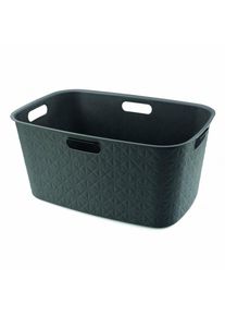 curver K&ocirc;&scaron; na čist&uacute; bielizeň Softex 45 l, tmavosiv&aacute;