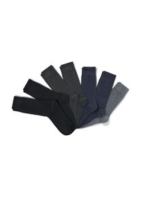 Tchibo - Skarpety - dla pan&oacute;w - rozmiar 44-46 - kolor: niebieski/czarny