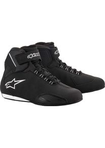 Alpinestars Stella Sektor, short boots waterproof women , color: Black/Silver , size: 11 US