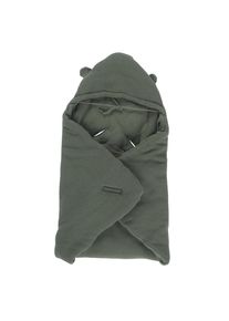 Avelia Einschlagdecke , Gr&uuml;n , Textil , 100x110 cm , Textiles Vertrauen - Oeko-Tex&reg;, Gots , Schlafen, Kuscheln & Schlafen, Schmusedecken