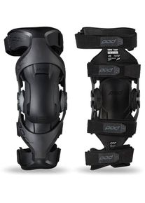 POD K4 2.0 Composite, genouill&egrave;res unisexes , couleur: Blanc/Noir , taille: XS/S