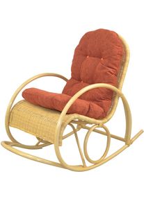 HOFMANN LIVING AND MORE Schaukelsessel 1 Stk. tlg. Handgeflochten