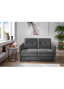 Home Affaire Schlafsofa &raquo;Merina&laquo; mit zweigeteilter Bettfunktion, Auszug nach vorn, Federkern