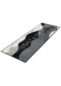 wash+dry by Kleen-Tex L&auml;ufer &raquo;Salt & Pepper&laquo; rechteckig 7 mm H&ouml;he Teppich