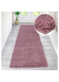 Bruno Banani L&auml;ufer &raquo;Shaggy Soft&laquo; rechteckig 30 mm H&ouml;he L&auml;ufer, Br&uuml;cke, gewebt, Uni-Farben, besonders weich