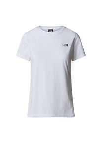 The North Face T-Shirt &raquo;W S/S SIMPLE DOME SLIM TEE&laquo; 1 Stk. sportlicher Stil, f&uuml;r aktive Freizeit und Outdoor, Logodrucke wei&szlig;, Gr&ouml;&szlig;e XS