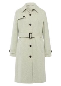 Basler - Kurzer Trenchcoat, grau, Gr. 44, Wolle