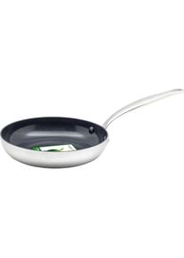 Greenpan ESH Ind Bl 9011 INFP8 opn fry 30cm, Pfanne + Kochtopf, Silber