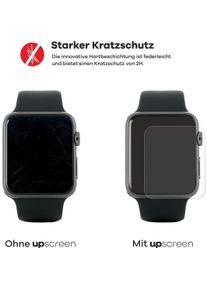 upscreen Schutzfolie f&uuml;r Garmin quatix 8 Pro (47 mm) Displayschutz Displayschutzfolie Folie Klar Transparent, Smartwatch Schutzfolie, Transparent