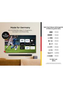 Samsung 55" QLED Q7F2 4K Vision AI Smart TV (2025) (55", Q7F, QLED, 4K, 2025), TV, Schwarz