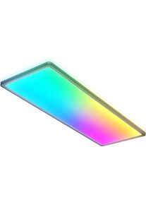 B.K.LICHT, Wandleuchte + Deckenleuchte, Ultraflaches LED Panel mit Backlight (3000 lm)