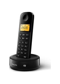 Philips Schnurloses Telefon DECT Telefon schwarz, Telefon, Schwarz