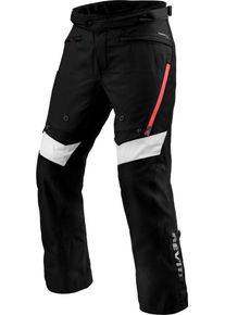Revit Horizon 3 H2O, pantalon en textile imperm&eacute;able , couleur: Noir/Rouge/Gris Clair , taille: M