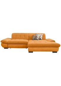 Xora Ecksofa , Currygelb , Textil , Uni , Ottomane rechts, L-Form , 290x198 cm , Goldenes M , Typenauswahl, Bettkasten erh&auml;ltlich, Fu&szlig;auswahl, Stoffauswahl, Armteilvarianten, Sitzqualit&auml;ten, Bettfunktion erh&auml;ltlich, Hocker erh&auml;ltlich , Wohnzimmer, Sofas & Couches, Wohnlandschaften, Ecksofas