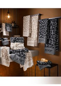 JOOP! unisex Handdoek in ivoorkleur ,maat 30x50 cm - Gastendoekje, Witt, 100% Katoen