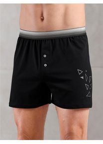 Heren Boxershorts in zwart ,maat 5, Witt, 95% Katoen, 5% Elastan