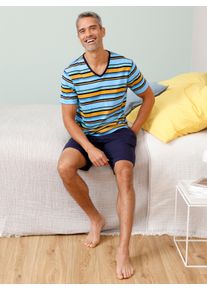 Herren Shorty in blaugr&uuml;n-marine-gestreift ,Gr&ouml;&szlig;e 44/46, Witt, 100% Baumwolle