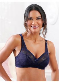 w&auml;schepur Dames Beha zonder beugel in marine ,maat 90B, Witt, 85% Polyamide, 15% Elastan