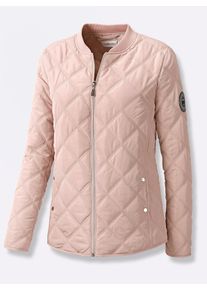 Damen Steppjacke in puder ,Gr&ouml;&szlig;e 48, WITT, 100% Polyester. Wattierung: 100% Polyester