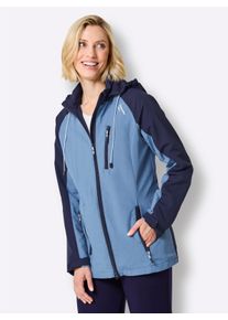 Dames Functioneel jack met 1 binnenzak met ritssluiting in middenblauw/marine ,maat 38, Witt, 100% Polyamide. Netstof: 100% Polyester. Mouwvoering: 100% Polyester