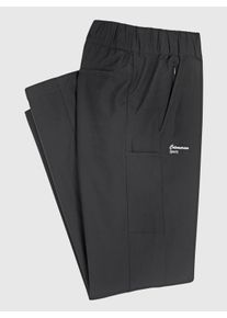 Damen Funktionshose mit Sicherheitstasche innen in schwarz ,Gr&ouml;&szlig;e 44, Witt, 93% Polyester, 7% Elasthan