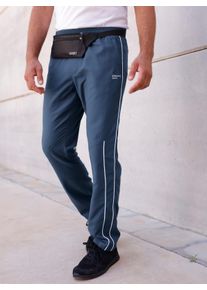 Damen Freizeithose inklusive Bauchtasche in dunkelblau ,Gr&ouml;&szlig;e 60, Witt, 100% Polyester