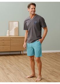 Herren Hose kurz in ozean ,Gr&ouml;&szlig;e 44/46, Witt, 100% Baumwolle