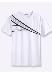 Damen Funktionsshirt mit atmungsaktiver Wabenstruktur in wei&szlig; ,Gr&ouml;&szlig;e 56/58, Witt, 100% Polyester