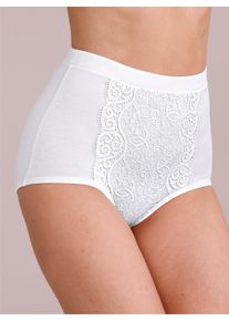 w&auml;schepur Dames Correctieslip in wit ,maat 38, Witt, 95% Katoen, 5% Elastan
