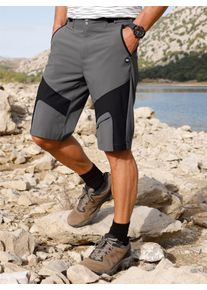 Herren Funktionshose , bewegungselastisch und atmungsaktiv in anthrazit-schwarz ,Gr&ouml;&szlig;e 48, Witt, 93% Polyester, 7% Elasthan